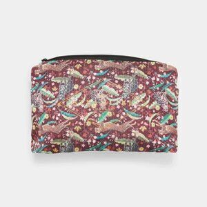 Cheetah Print Ripstop Protective Luggage Cover in Spinner Size